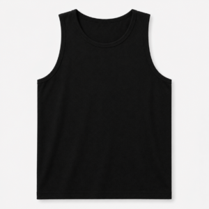Musculosa Negra Unisex para personalizar DTF