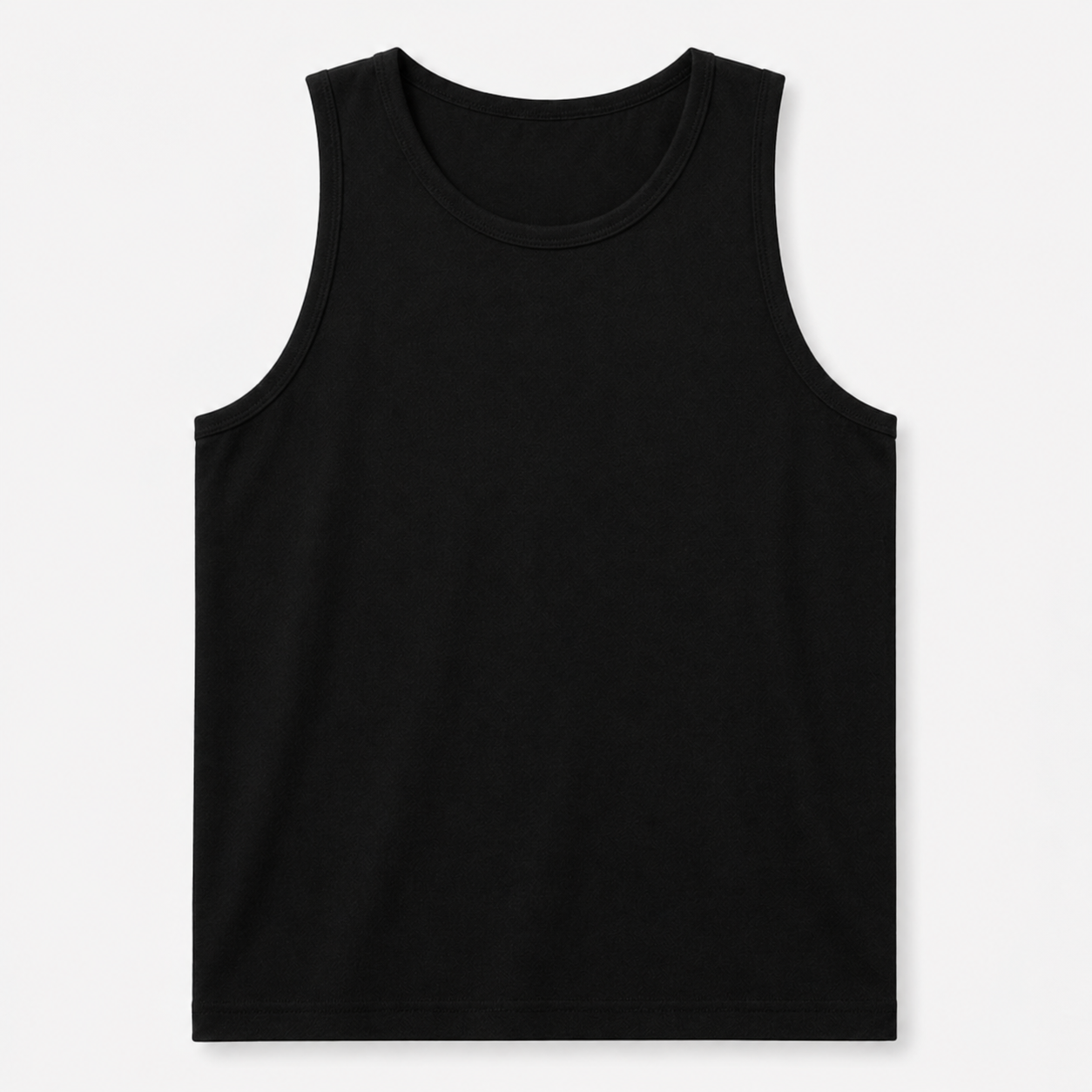 Musculosa Negra Unisex para personalizar DTF