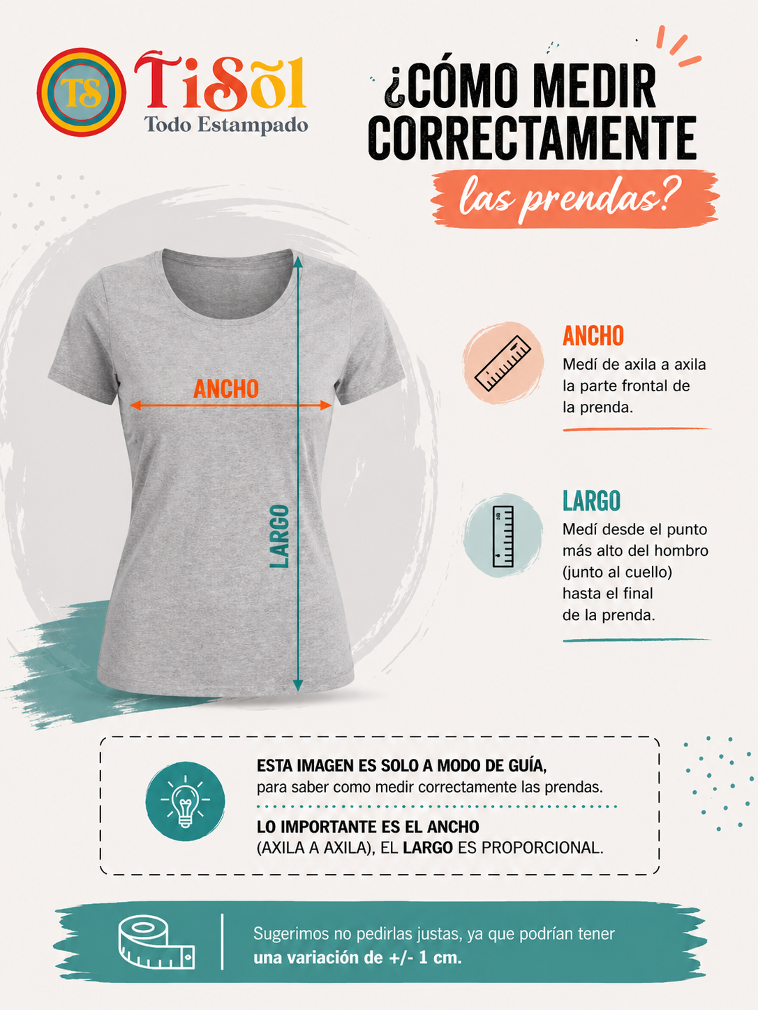 Remera Dama Para Personalizar - Imagen 7