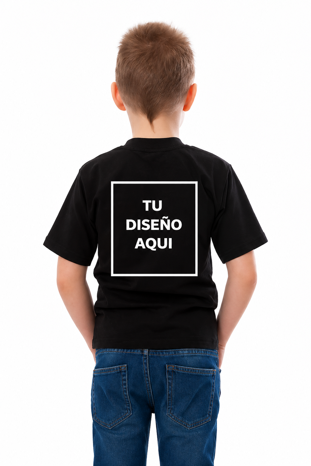 Remera Niño Para personalizar DTF